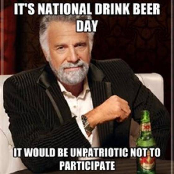 National Drink Beer Day 9/28! - Hackettstown NJ