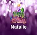 Happy Birthday Natalie!