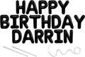 Happy Birthday Darrin!